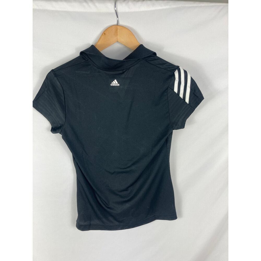 NWT Adidas Clima Cool Golf Polo Black Size Small - Picture 4 of 4